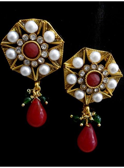 Polki Earrings